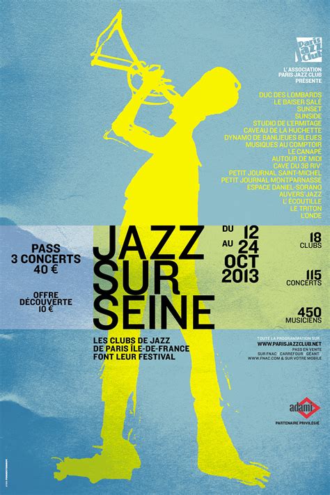 Paris Jazz Club Festival 2013 on Behance