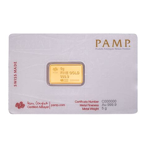 America the Free 5g Pure Bar Gold - Statue of Liberty | PAMP