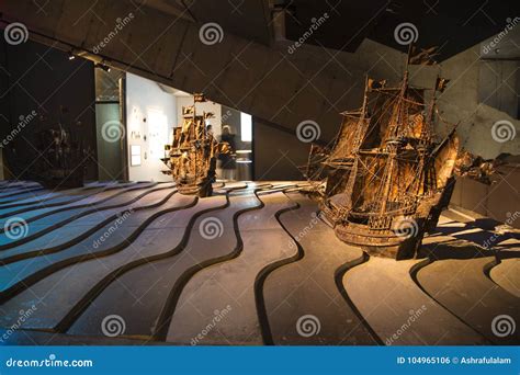 Replica Of Vasa Ship Sculpture Editorial Image | CartoonDealer.com ...