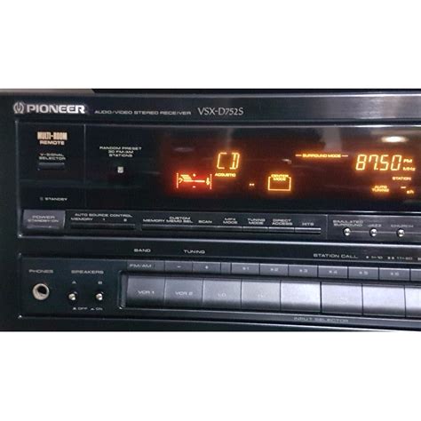 PIONEER VSX D 752S AUDIO VIDEO RECEIVER 600 WATTS Audio Other Audio