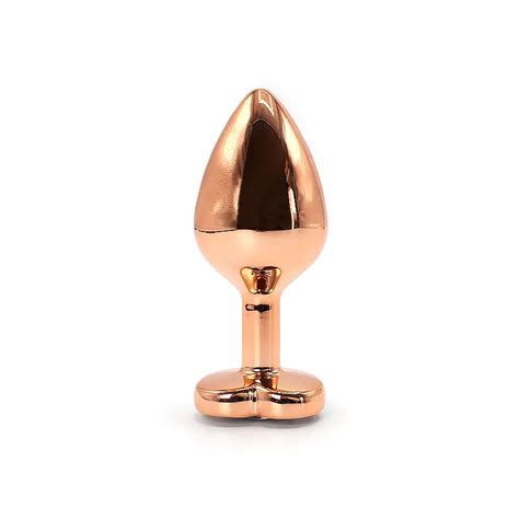 Bijou Anal Rose Gold Coeur NirvanAssÉlégante préparation à la sodomie