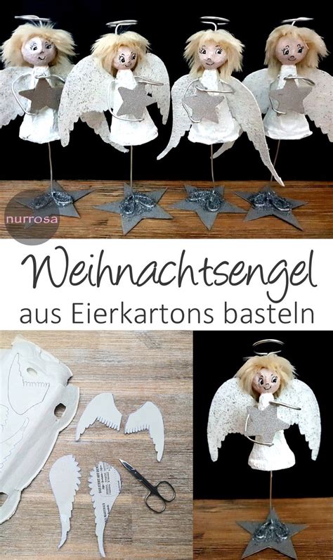 Engel Aus Eierkartons Basteln Diy Winter Diy Teddy Bear Teddy