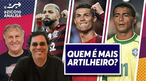 Os melhores atacantes do mundo na análise de CASAGRANDE e ZICO YouTube