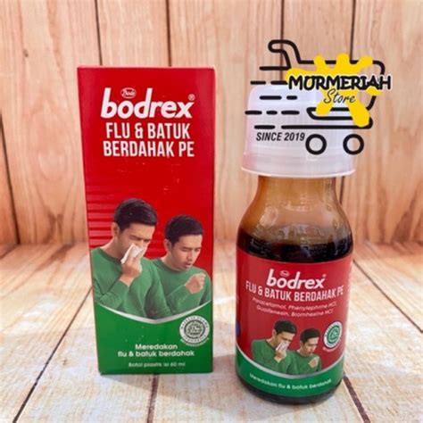 Jual Bodrex Flu Batuk Berdahak Pe Sirup Ml Obat Batuk Flu