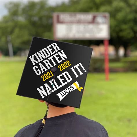 Kindergarten Graduation Cap Kindergarten Graduation Photo - Etsy