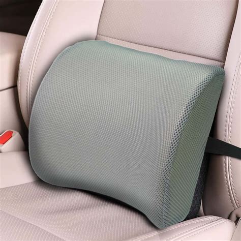 Memory Foam Lumbar Support Pillow For Lower Back Pain Relief Ideal Orthopedic Cushion For Office