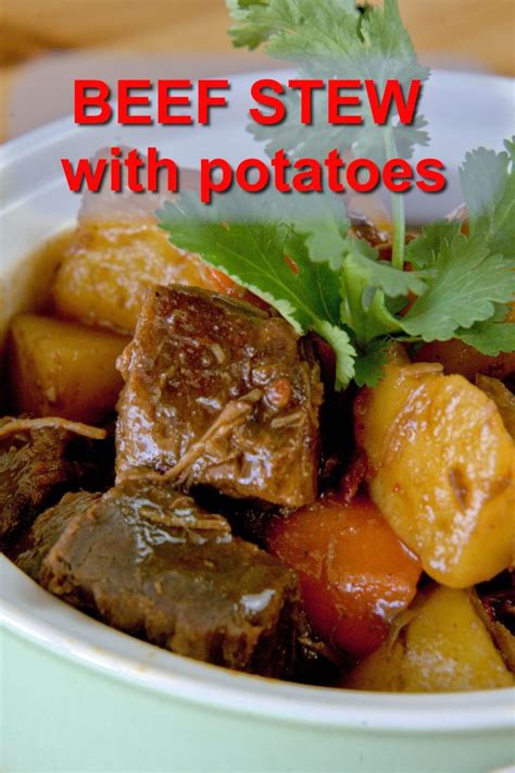 Beef stew with potatoes Chinese style recipe 土豆炖牛肉 | レシピ【2024】