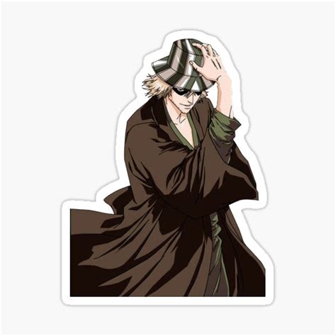 Kisuke Urahara Kisuke Bleach Ichigo Sosuke Aizen Sticker For