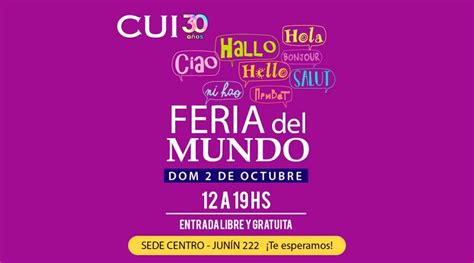 Feria Del Mundo ¡el Cui Celebra 30 Años