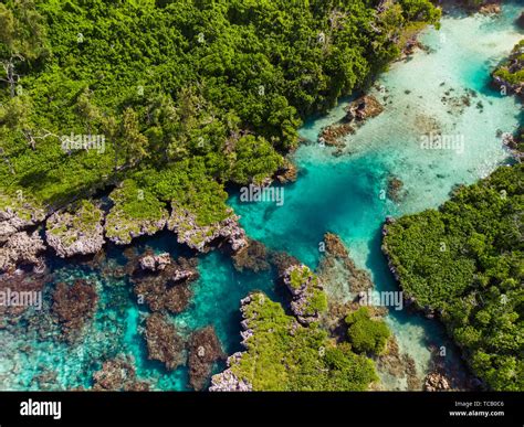 The Blue Lagoon, Port Vila, Efate, Vanuatu - famous tourist destination ...