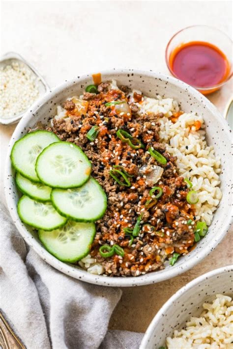 Korean Beef Bowl Recipe Chronicle