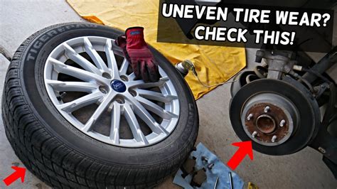 FORD UNEVEN TIRE WEAR REAR TIRES GOOD ALLIGNMENT YouTube