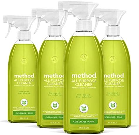 Method All Purpose Cleaner Spray Lime Sea Salt Plant Based And Biodegradable