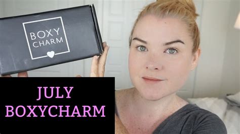 July Boxycharm Unboxing Youtube