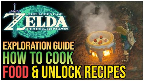 How To Cook Food Zelda Tears Of The Kingdom Youtube