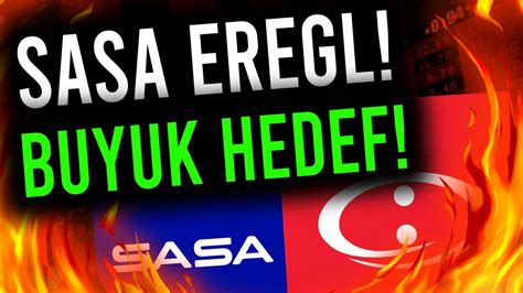 SASA VE EREGL HİSSE SENEDİNDE BÜYÜK HEDEF KRİTİK GÜN YAKLAŞIYOR