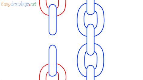 How To Draw Chains Step by Step - [6 Easy Phase] - [Emoji]