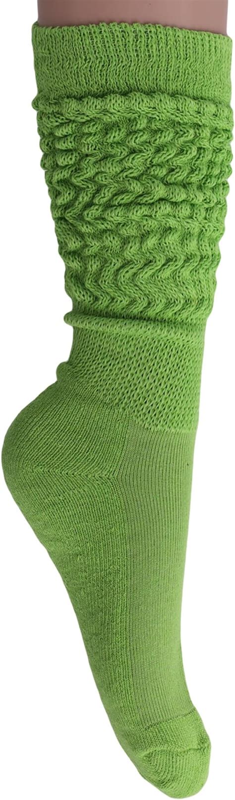 1 Pair Slouch Socks For Women Shoe Size 5 10 Cotton Extra Heavy And