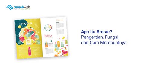 Apa Itu Brosur Pengertian Fungsi Dan Cara Membuatnya Rumahweb