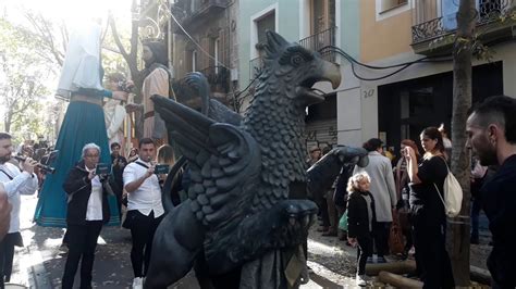 Festa Major De Sant Andreu 2019 Cercavila De Gegants I Bestiari Griu