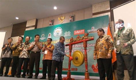 Gapki Kaltim Muscab Ke Resmi Dibuka Wagub Kaltim Gabungan