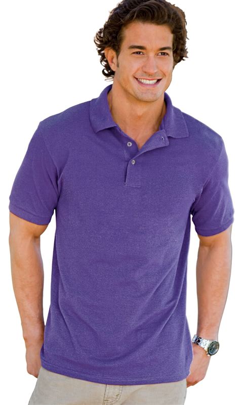 Hanes Comfortsoft Men S Cotton Pique Polo Best Seller X Xl