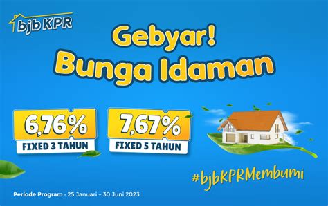 Bank Bjb Kembali Gelar Promo Bjb KPR Membumi Untuk Wujudkan Rumah