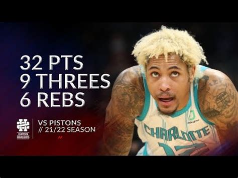 Kelly Oubre 32 Pts 9 Threes 6 Rebs Vs Pistons 21 22 Season YouTube