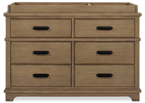 Asher 6 Drawer Dresser with Changing Top - Delta Children