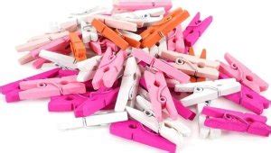 FANDY Klamerki ozdobne Nude małe szt Morele net