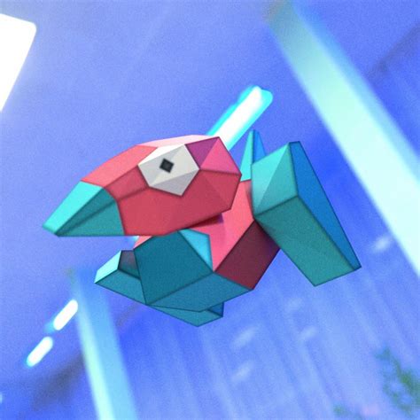 Made A Cute Lil Porygon Render Rpokemon