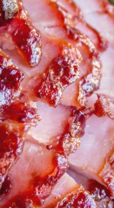 Oven Roasted Cranberry Dijon Glazed Ham Recipe The Food Charlatan