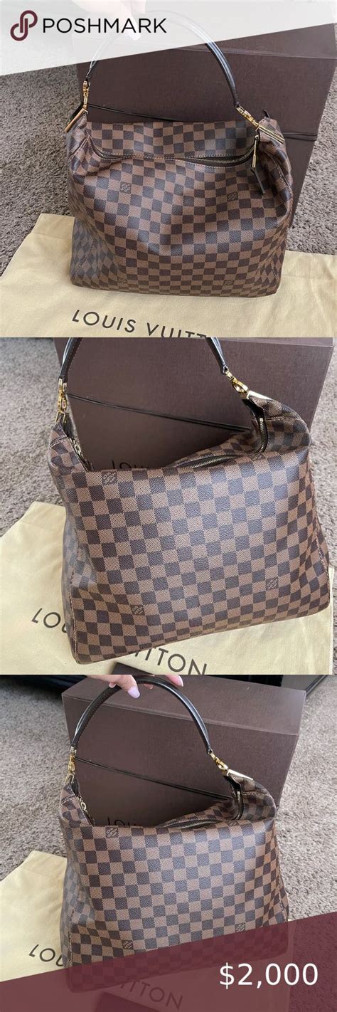 LOUIS VUITTON Portobello GM Damier Ebene Bag Louis Vuitton Bags Damier