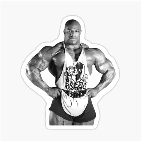 "RONNIE COLEMAN THE KING" Sticker for Sale by ChaosBlade | Redbubble