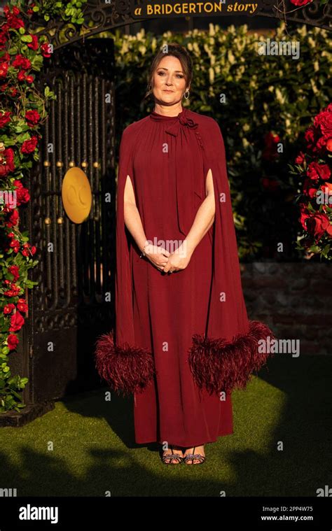 Ruth Gemmell Poses For Photographers Upon Arrival At The Premiere Of