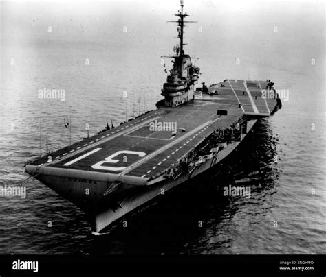 U S Naval Aircraft Carrier Uss Bon Homme Richard Is Shown In Ap