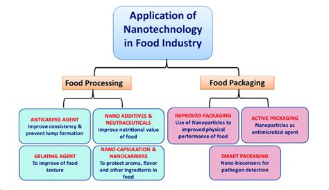 Schematic Diagram Showing Role Of Nanotechnology In Different Aspects