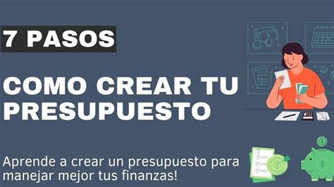 Pasos Para Crear Un Presupuesto Efectivo Y Mejorar Tus Finanzas