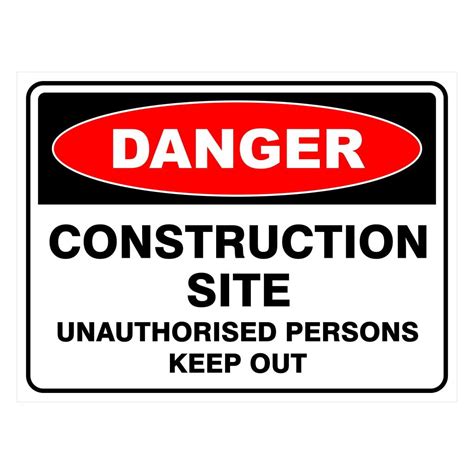 Construction Site Signs | Buy Now Online | Discount Safety Signs