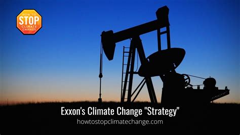 Exxon’s Climate Change “Strategy” - How To Stop Climate Change Podcast