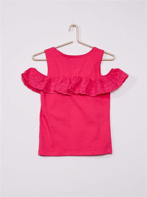 Camiseta Sin Mangas Fucsia Kiabi