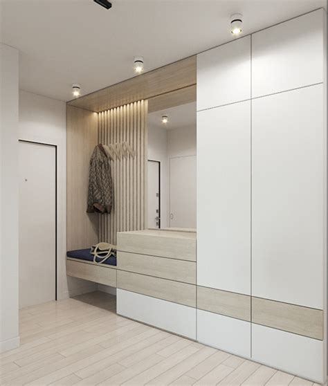 Шкаф в длинный коридор на заказ в Москве недорого