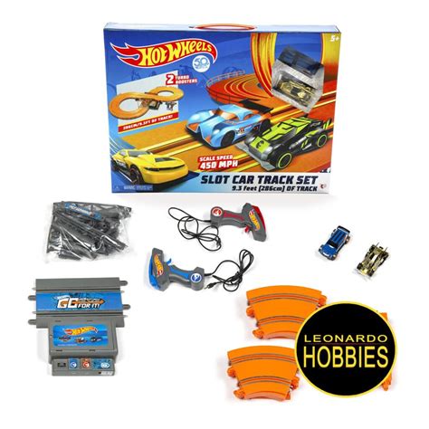 Slot Car Track Set Pista De Autos Hot Wheels Leonardo Hobbies