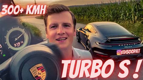 Ich Fahre Porsche 992 Turbo S 650PS NEUES MODEL 911 300km H Sprint