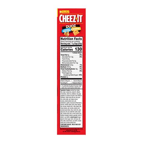 Sunshine Cheez-It Duoz™ Caramel Popcorn and Cheddar Crackers | Meijer Grocery, Pharmacy, Home ...