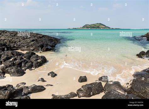 Hyeopjae Beach in Jeju Island, South Korea Stock Photo - Alamy