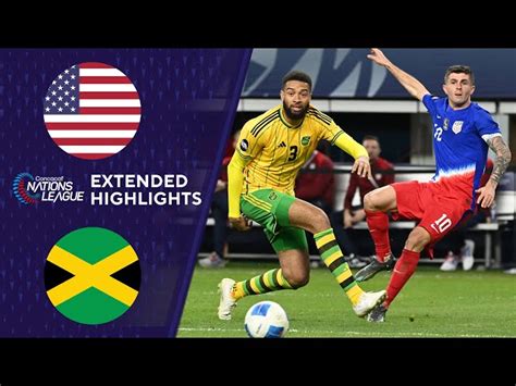 Usa Vs Jamaica Extended Highlights Concacaf Nations League Cbs