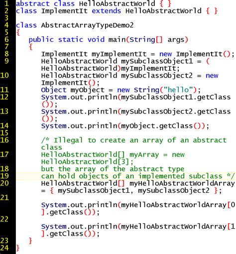 First Course In Java Session 7