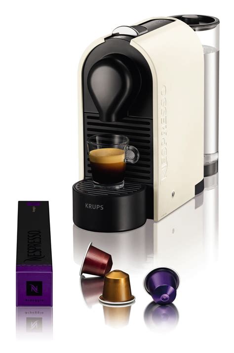 Cafetiere Nespresso A Dosettes Krups U Pure White Yy Fd