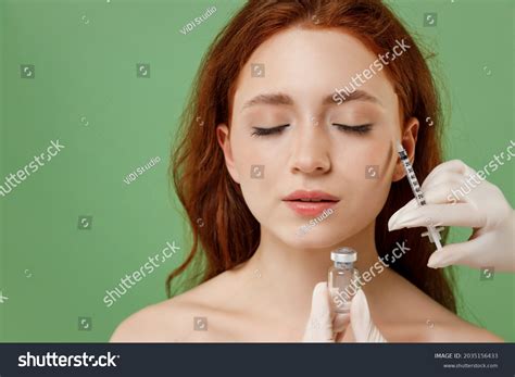 Beautiful Relaxed Half Naked Topless Redhead Stock Photo 2035156433 Shutterstock